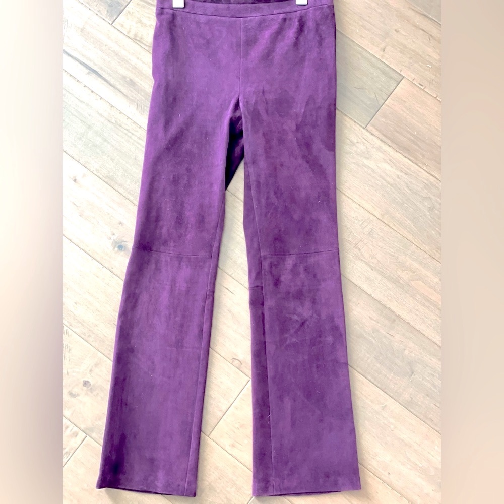STOULS Suede Leggings Grape Sz Small